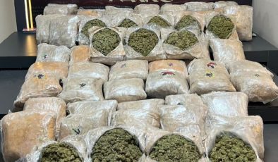 Batman’da uyuşturucu operasyonu: 39 kilo skunk ele geçirildi