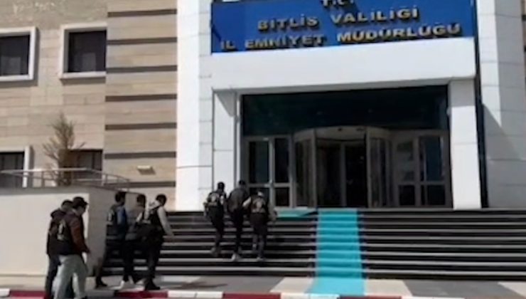 Bitlis’te sosyal medyada silahlı paylaşım yapanlar gözaltına alındı
