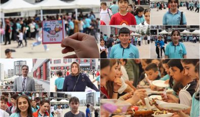 Diyarbakır’da İlkokul öğrencilerinden Gazze için örnek davranış
