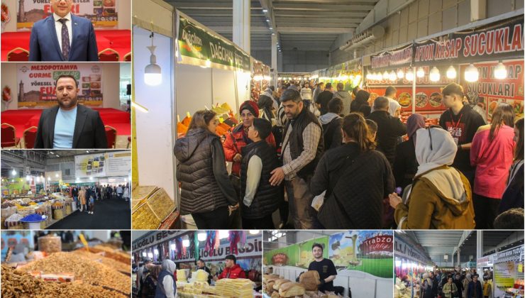 Diyarbakır’da bu yıl 7’ncisi düzenlenen yöresel lezzetler fuarı başladı