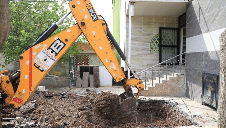 Kayapınar Belediyesi’nden Camiye Minare Desteği