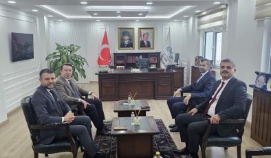 Eğil Belediye Başkanı ve TP Batman Bölge Müdürü’nden Kaymakam Hülür’e Ziyaret
