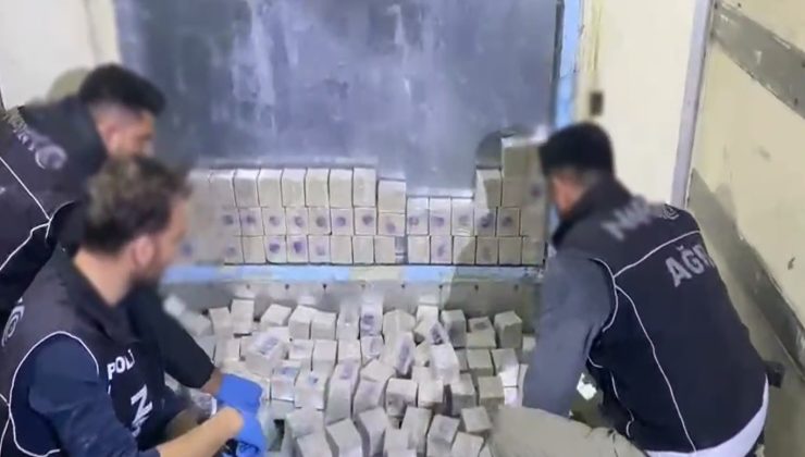 Ağrı’da 69 kilogram eroin ele geçirildi