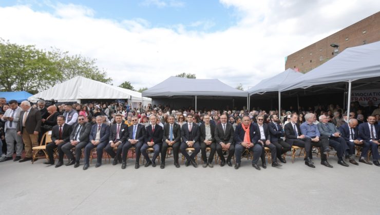 Fransa’nın Roubaix kentinde Eyüp Sultan Camii dualarla açıldı