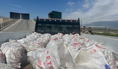 Kaçak yollar ile taşınan 2 ton inci kefali Ağrı’da ele geçirildi