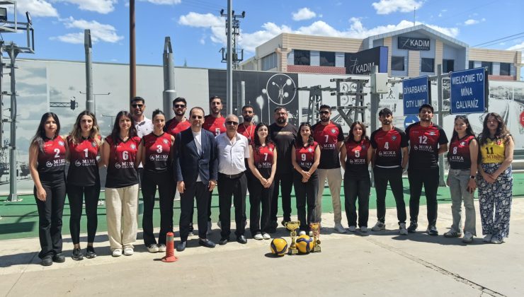 Şampiyon Voleybolculardan Diyarbakır OSB Ziyareti