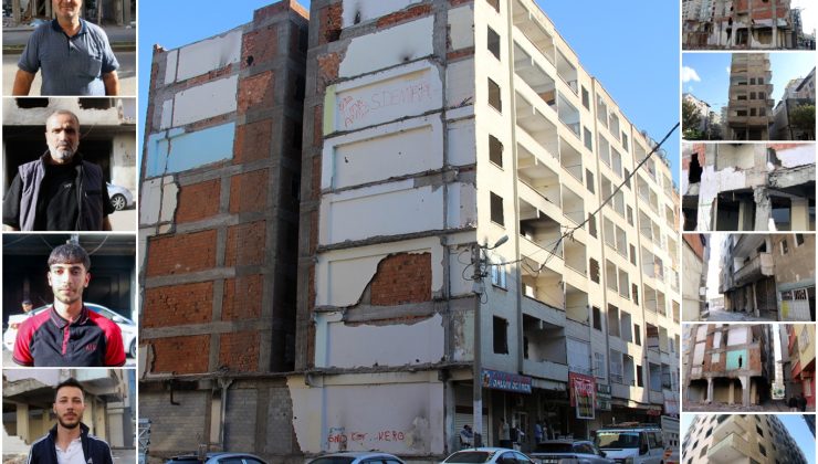 Yıkın artık bu binaları, korkuyoruz!