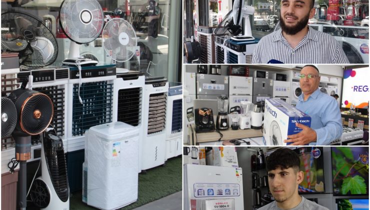 Klima almaya bütçesi yetmeyen vatandaş, vantilatör ve sulu klimaya yöneldi
