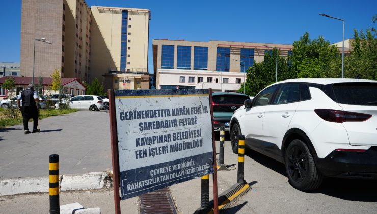 Kayapınar Belediyesi’nden Hastane Çevresine Yol ve Kaldırım Desteği