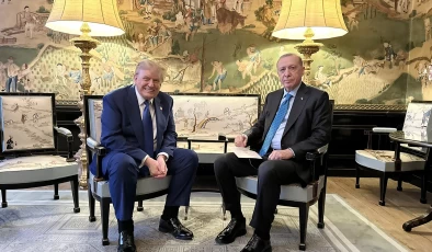 Cumhurbaşkanı Erdoğan, Trump ile görüştü