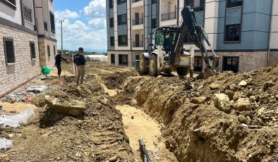 DİSKİ, Lice’de 138 dairenin su ve kanal altyapısını 2 günde tamamladı