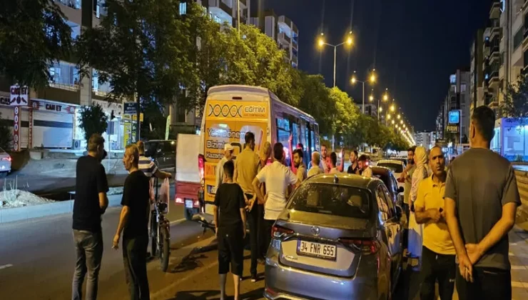 Diyarbakır merkezde kaza: Çok sayıda kişi yaralandı