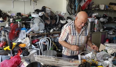 45 yıllık tamir ustası: Geçinemediğim için hâlâ çalışıyorum
