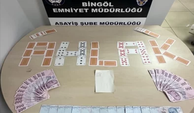 Bingöl’de kumar baskını