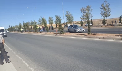 Karşıdan karşıya geçmeye çalışan yayaya otomobil çarptı