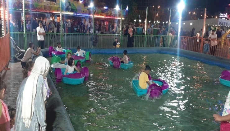 Diyarbakırlı çocuklar Lunapark’ı çok sevdi