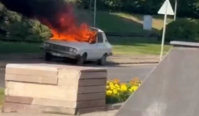 Ankara Emniyetinden TBMM önünde yakılan beyaz Toros’la ilgili açıklama