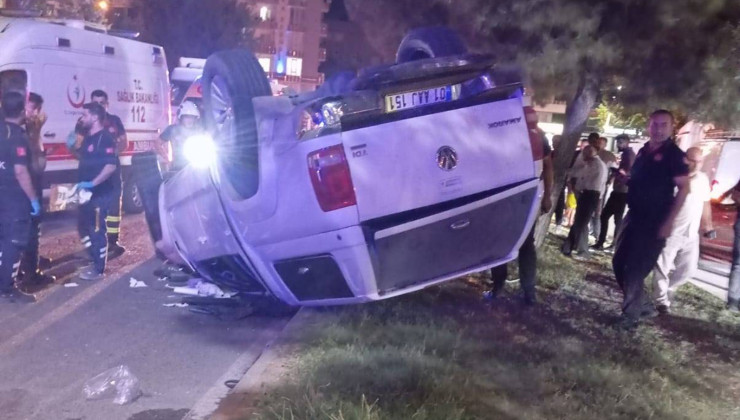Batman’da pikap takla attı: 1 yaralı