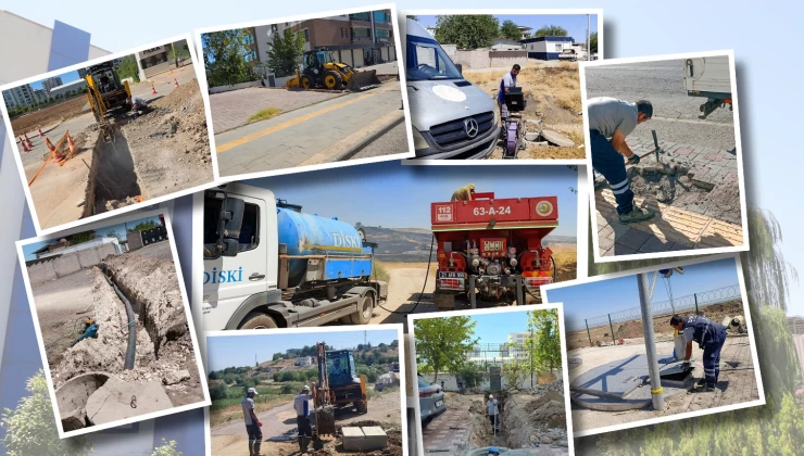 Diyarbakır’da DİSKİ Haftalık Seferberlik Başlattı: Binlerce Metre Kanal Hattı, Yüzlerce Arıza Giderildi