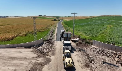 Diyarbakır’da 19 Kilometrelik Grup Mahalle Yolu Asfaltlanıyor