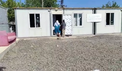 Alatosun Köyü’nde Sağlık Hizmeti Konteynerde Veriliyor
