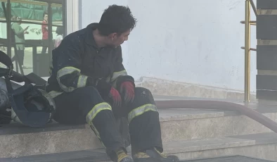 Diyarbakır’da 8 katlı binada korkutan yangın: 3 itfaiyeci dumandan etkilendi