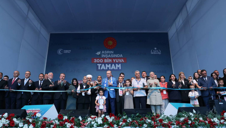 Cumhurbaşkanı Erdoğan: Umutları sıfırdan yeşertmeyi başardık