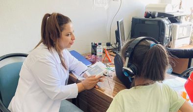 İlkokul öğrencilerine işitme taraması