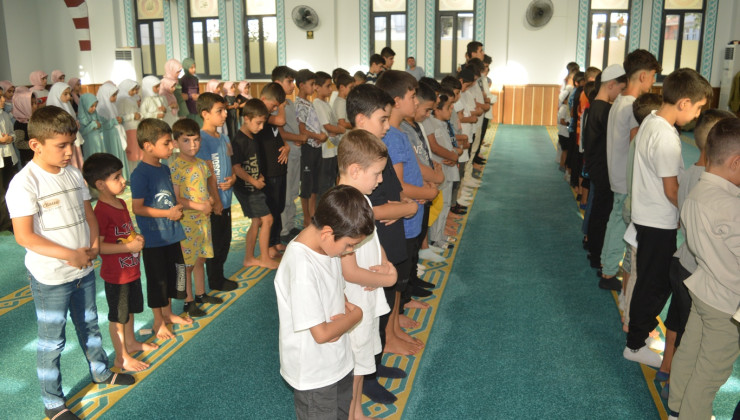 Çocuklara namaz bilinci kazandıran eğitim programı tamamlandı