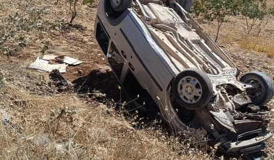 Siirt’te trafik kazası: Köy muhtarı yaralandı