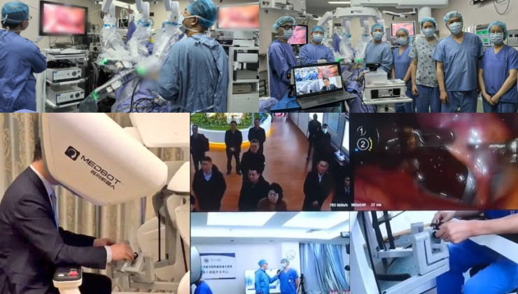 Çin ve Fransa arasında 10 Bin kilometrelik bağlantıyla karaciğer kanseri ameliyatı