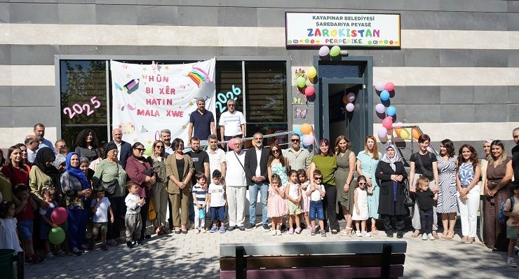 Kayapınar’da Zarokistan Perperik Kreş’te Yeni Eğitim Yılı Başladı