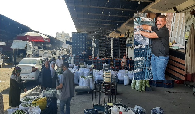 Diyarbakır’da Kışlık Telaş: Konserve, Salça ve Kurutmalıklar İçin Hal Esnafına Akın