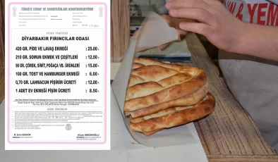 Diyarbakır’da bir zam da ekmeğe