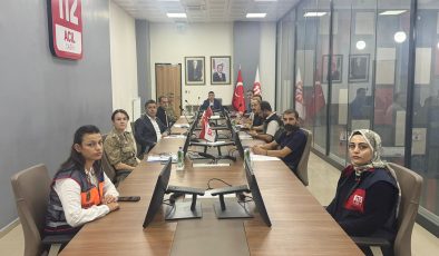 Batman’da 112 acil çağrı hizmetleri il koordinasyon toplantısı yapıldı