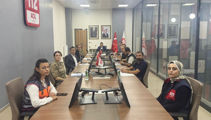 Batman’da 112 acil çağrı hizmetleri il koordinasyon toplantısı yapıldı