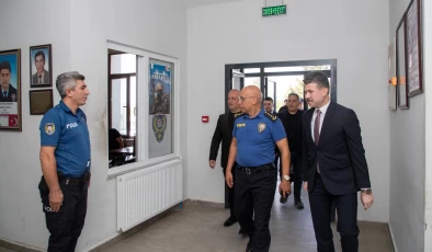 Diyarbakır İl Emniyet Müdürü Kaya’dan Yeni Ek Hizmet Binasına İnceleme