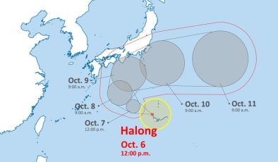 Japonya, Halong Tayfunu nedeniyle özel uyarı yayınladı
