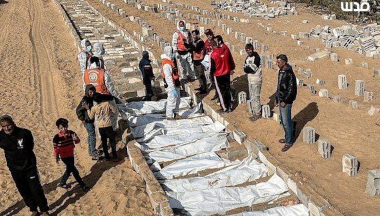 Gazze’de kimlik tespit çalışmaları sürüyor: 330 naaştan 99’unun kimliği belirlendi