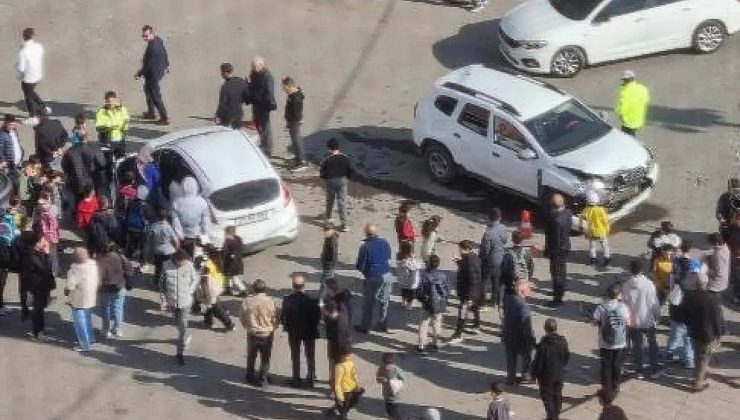 Kurtalan’da iki araç çarpıştı: Bir kişi yaralandı