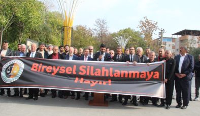 Batman’da STK’lardan silahlı şiddete karşı toplumsal duyarlılık çağrısı