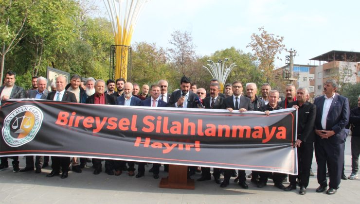 Batman’da STK’lardan silahlı şiddete karşı toplumsal duyarlılık çağrısı