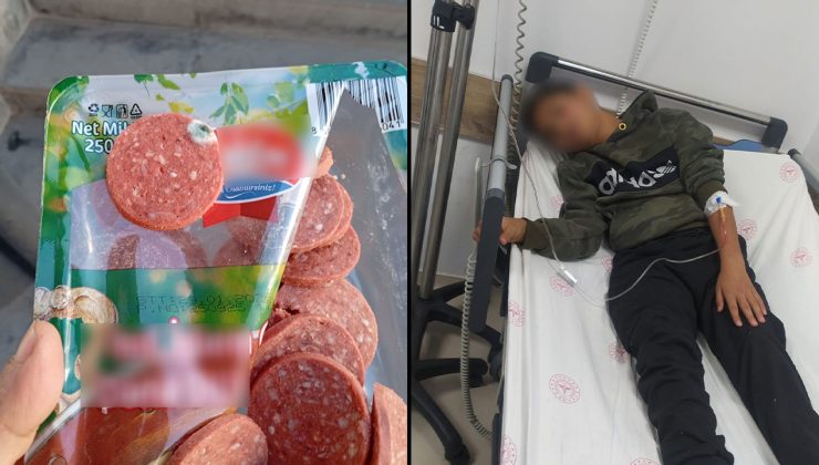 Diyarbakır’da Zincir Marketten Alınan Sucuk Anne ve Oğlu Hastanelik Etti