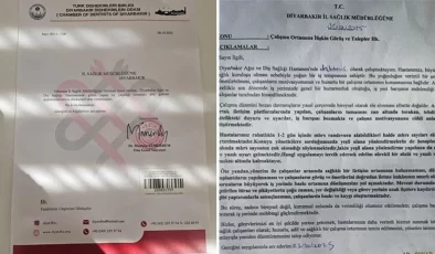 Diyarbakır’da diş hekimleri Sağlık Müdürlüğüne başvurdu