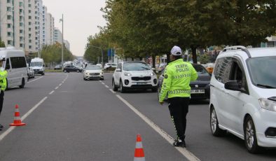 Diyarbakır’da Trafikte Kural İhlalleri Havadan Tespit Edildi