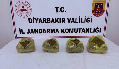 Diyarbakır’da 38 kilogram esrar ele geçirildi