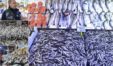 Soğuk havalar balık tezgahlarını canlandırdı