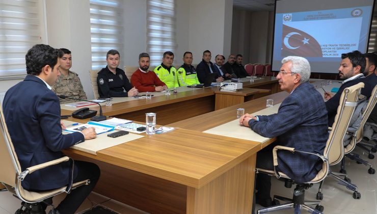 Bingöl’de “Kış Tedbirleri Koordinasyon ve İş birliği Toplantısı” düzenlendi