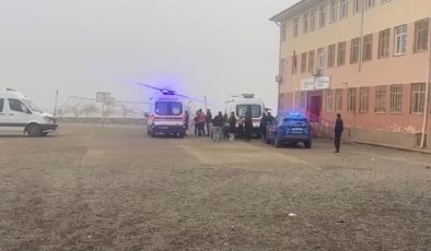 Okulda zehirlenme vakası: 13 öğrenci tedavi altına alındı