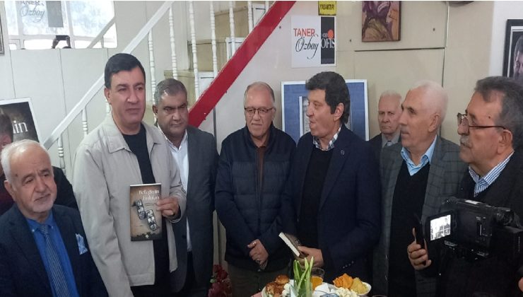 Gazeteci-yazar Taner Özbay’ın “Belleğimin Fısıltıları kitabının lansmanı yapıldı
